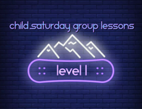 Child February Groups Lessons - Snowboard - Level 1