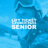 2026-27 Senior - 5 Punch Lift Pass