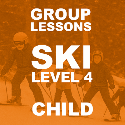 Child Multi-Week Group Lessons - Ski Level 4
