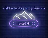 Child February Groups Lessons - Snowboard - Level 3