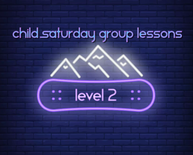 Child February Groups Lessons - Snowboard - Level 2