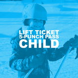 2026-27 Child - 5 Punch Lift Pass