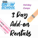 Add-On Holiday Camp - 3-Day Rental