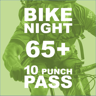 2025 - Bike 10 Punch Pass - 65+