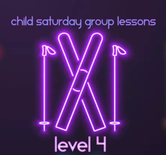 Child February Groups Lessons - Ski - Level 4