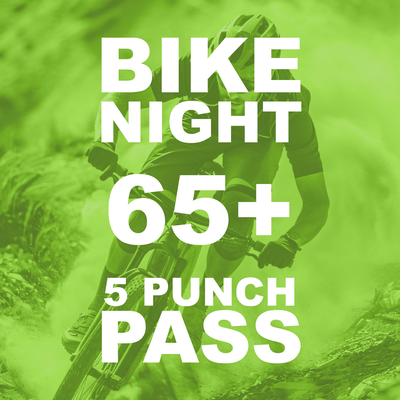 2026 - Bike 5 Punch Pass - 65+
