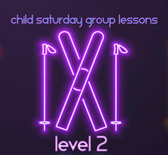Child February Groups Lessons - Ski - Level 2
