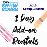 Add-on Rental - Adult Group Lesson
