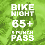 2026 - Bike 5 Punch Pass - 65+
