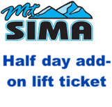 Add-On Half Day Lift Ticket - Adult Group Lessons