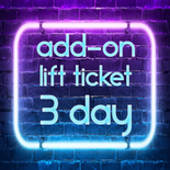 Add-On Holiday Camp - 3-Day Lift Ticket